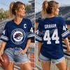 Fora do Campus Briar University Jersey Graham 44 22 DI LAURENTIS 66 Tucker46 Camiseta Gola V Manga Curta Jersey de Hóquei Pai-Filho