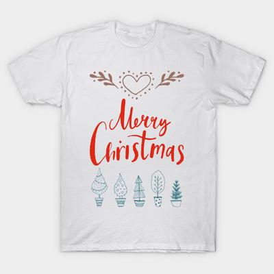T Shirt Women Merry Christmas Artsy Harajuku Print Kawaii Tshirt Summer Short Sleeve Female T-Shirt Top Tee
