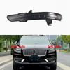 For Lincoln Nautilus 2018 2019 2020 2021 2022 Replace Rearview Side Mirror Turn Signal Light Outer Wing Mirrors Lamp Shell