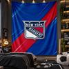 Wall Hanging Tapestry New York Rangers Print Cloth for Living Room Bedroom Home Decor