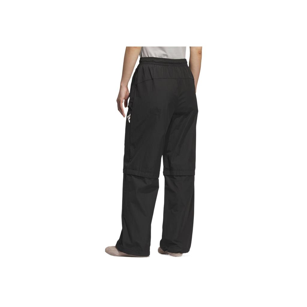 adidas Fos Future Style Woven Pants Comfortable Versatile Simple Fashion Sports Long Pants Women Pants Black KC3778