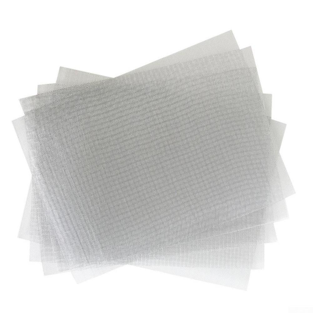 5pcs Mesh Net Car Easy To Install Repairing Silver