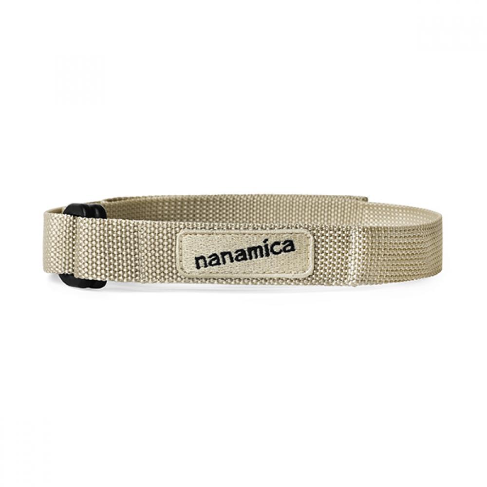 Nanamica Ремень с плетением из тесьмы и D-кольцом, с нашивкой Be Logo, Surf209e SURF209E BE