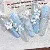 3D Mini Silicone Mold Butterfly Flower Nail Art Decorations Nails DIY Design Flower Shell Nail Mold Stamping Plate Manicure Mold