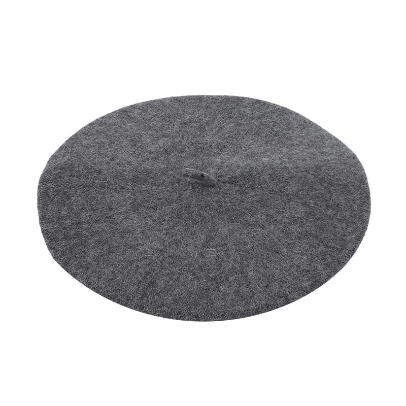 Winter Warm Faux Wool Beret Vintage Unisex Women Girls French Artist Beanie Hat Cap Kawaii Flat Top Caps Warmers 11 Colors