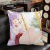 Tenko Shibuki Anime Pillow Case Square Pillow Bedroom Sofa Leisure Comfort Cushion Car Home Decoration