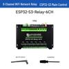 ESP32-S3 Industrial Isolated 6-Channel Network Relay Module with WiFi, Bluetooth 5, RS485, Dual-Core.