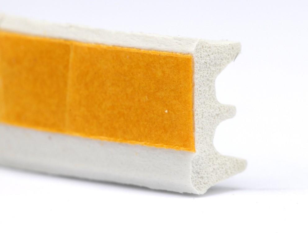 Window And Door Seal, Epdm, Type E, White, 6M 76750 Stomil Sanok