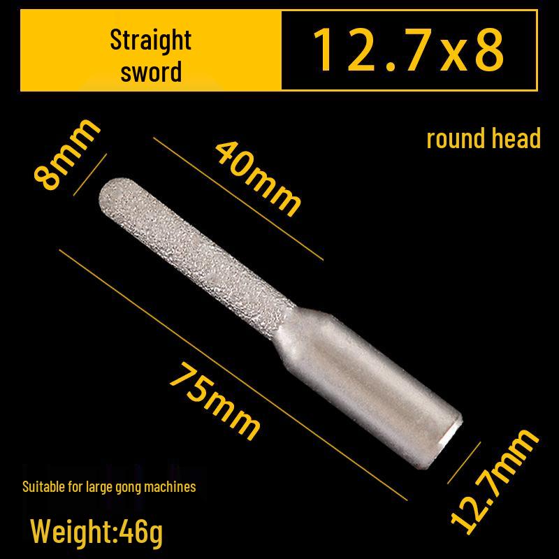Quartz Stone Knife Diamond Carving Tools - Seam Cutter Head for Countertop Trimming