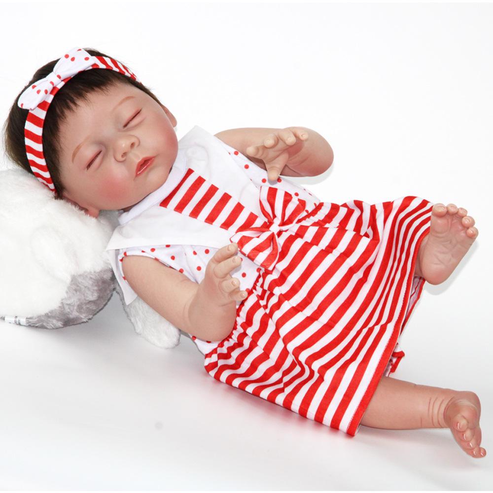 18-Inch Darren Reborn Doll: Hand-painted, Soft Vinyl Baby Toy