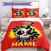 Warner (29) Customize Your Name Bedding Set Breathable Duvet Cover with Pillowcases Home Decoration Birthday Gift