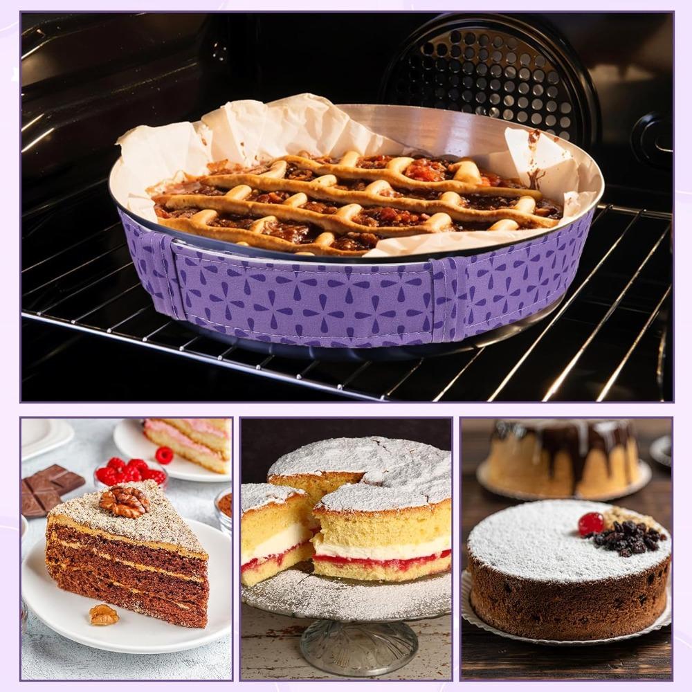 Baking Tray Protection Strap Strip Cake Pan Strips Bake Strip Belt Moist Level Cake Tools Protect Banding Kitchen Gadgets