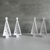 Handmade Christmas Tree Shape Frame Mold Sturdy Silicone for Epoxy Resin Craft Portable for Home and Event Decoration