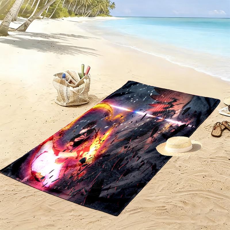 Dynamic Water Spirit beach towel soft Beach towel for vacation photos Outdoor pool towel quickdrying swim towel Absorbent bath towel
