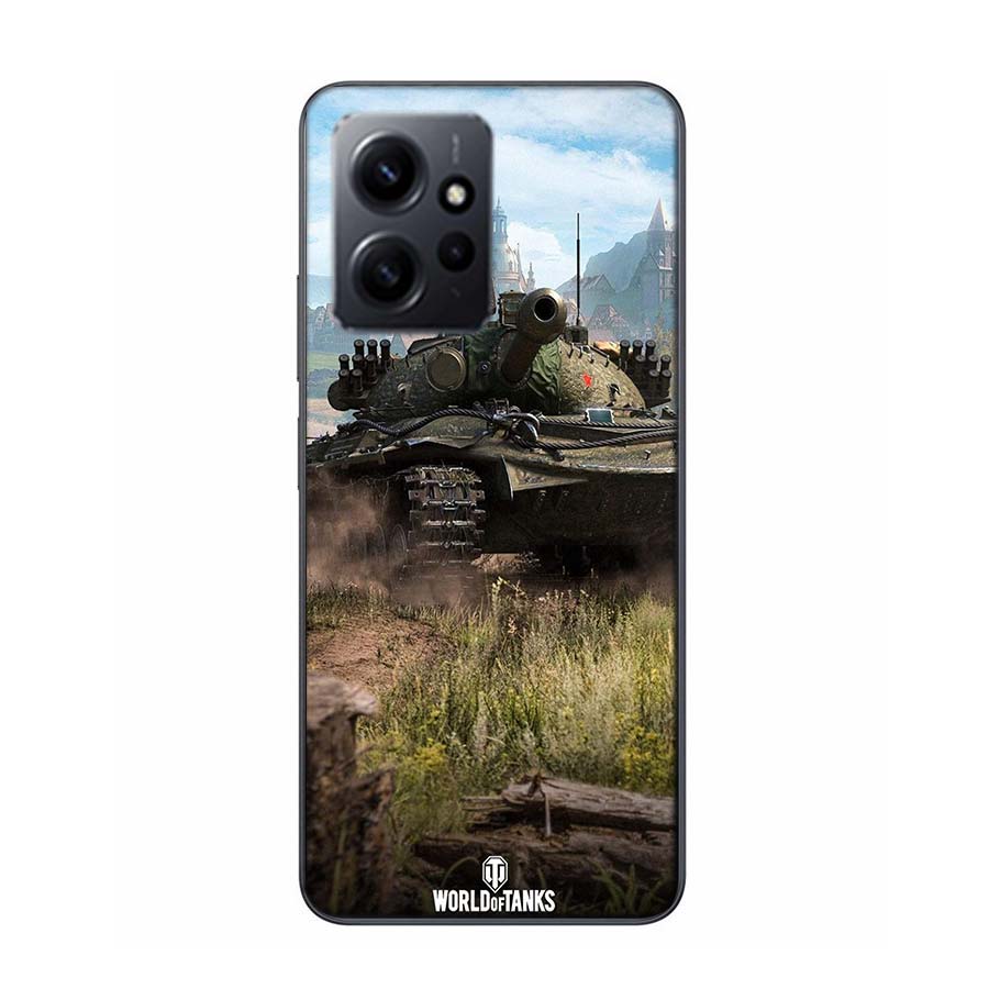World Of Tanks Game Phone Case For Redmi Note 14 15 Pro 5G 13 12 Pro Plus 11 11T 11E 11S 10 Pro 10S 9 9S Cover Cell Clear TPU Ca
