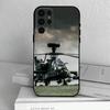 Apache AH-64 Helicopter G-Gunships  Phone Case For Samsung S25,24,23,22,30,21,10,9,Ultra,Plus,Lite,FE,4,5 G Soft Black Case