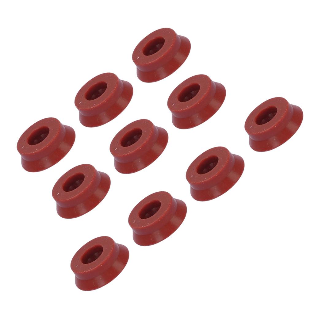 10 stk Kaffemaskin Lekkasjesikre Tetninger Vanntette Silikonpakninger Kaffetrakter Tilbehør