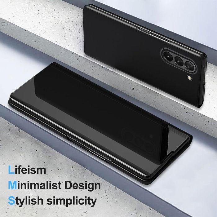 Coque Protection - BOOLING - Compatible Samsung Z Fold 5 - Anti-Rayures Bumper - Noir