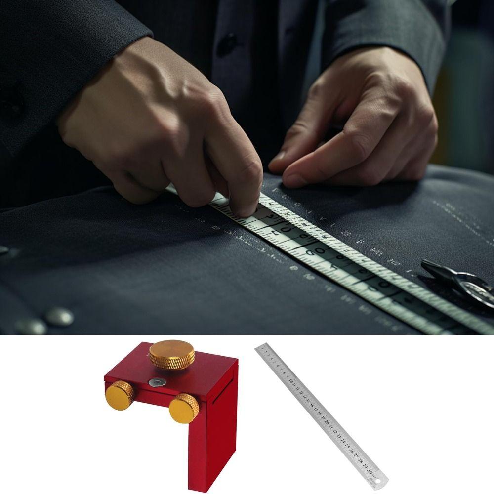 Adjustable Woodworking Scriber T-Type Scribing Ruler  Woodworking Studios