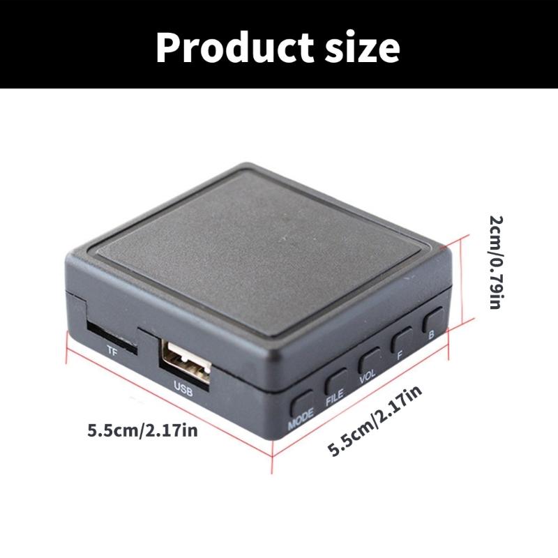 HiFi Wireless AUX Stereo Adapter 12V Long Battery Life for W203 W209 W164 X164 W251 W221 R230 Enhanced Sound Experience