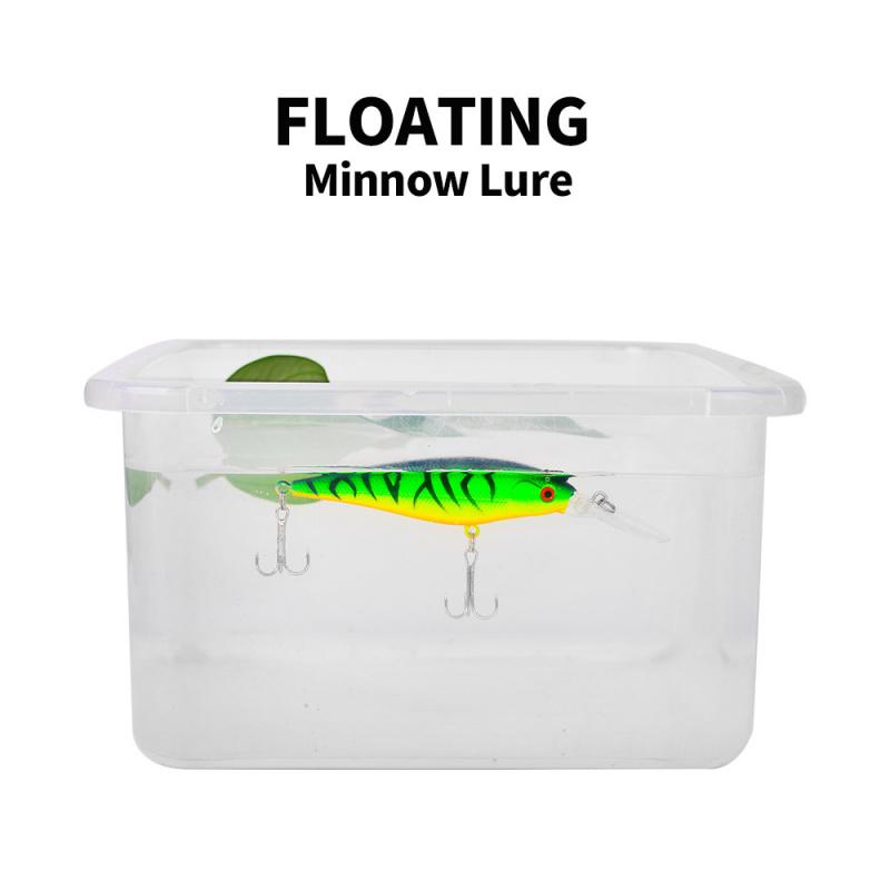 Floating Minnow Lua Lure11.5cm10.5g10Colorful bionic imitation bait, long-range hard bait, suitable for both freshwater and salt