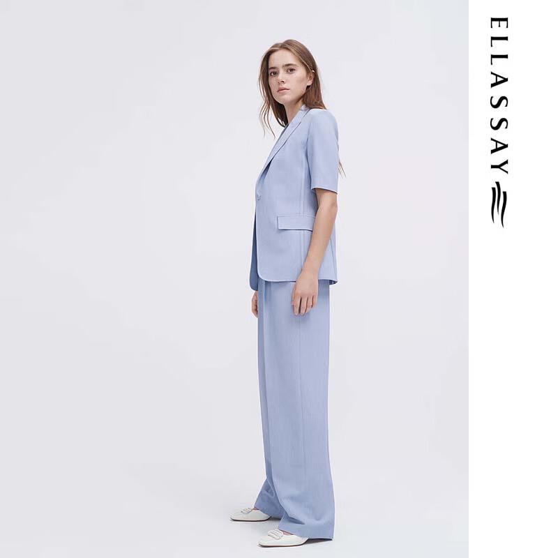 ELLASSAY Women's Elastic Waist Comfort Trousers