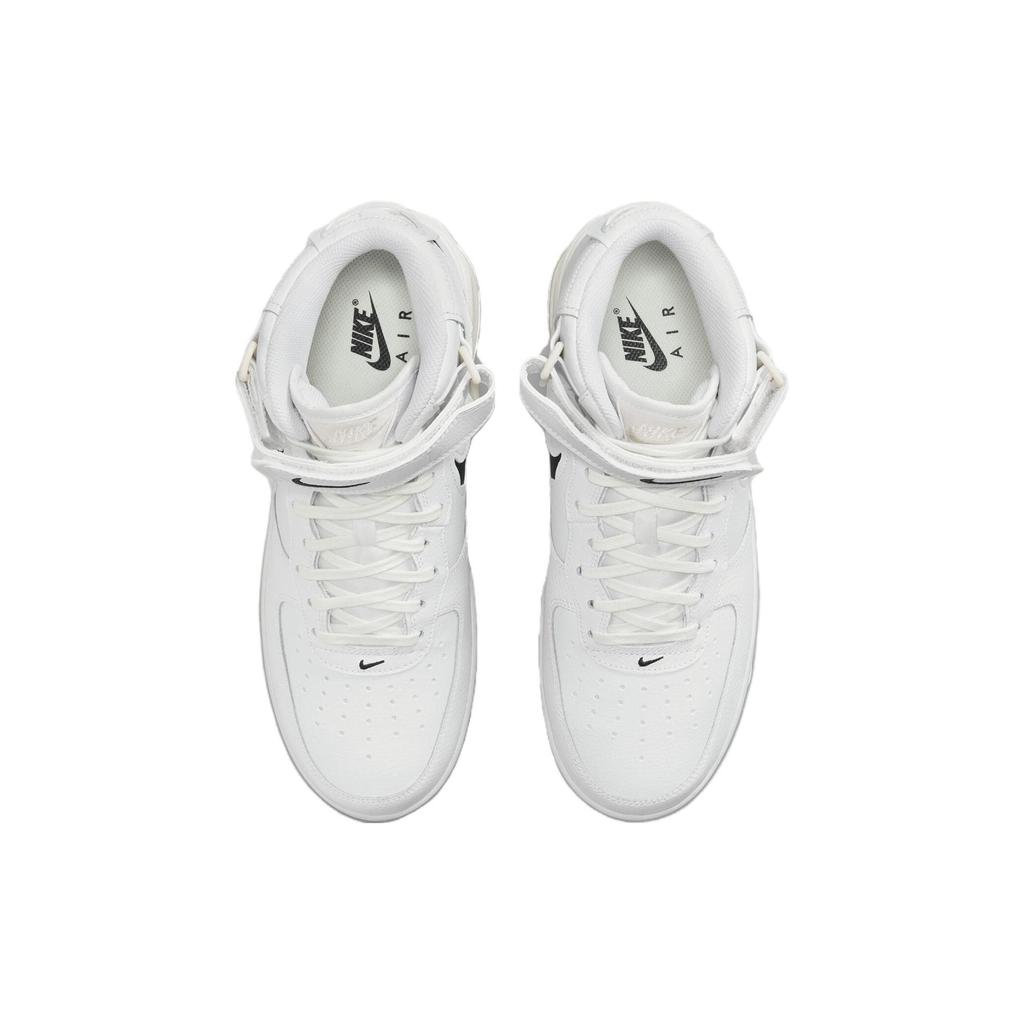 Nike Air Force 1 Mid Evo White Black Men Sneakers Summit-White Sail FB1374-101