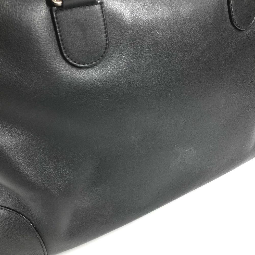 Loewe Amazona 44 Shoulder Bag Hand Bag Leather Black/White