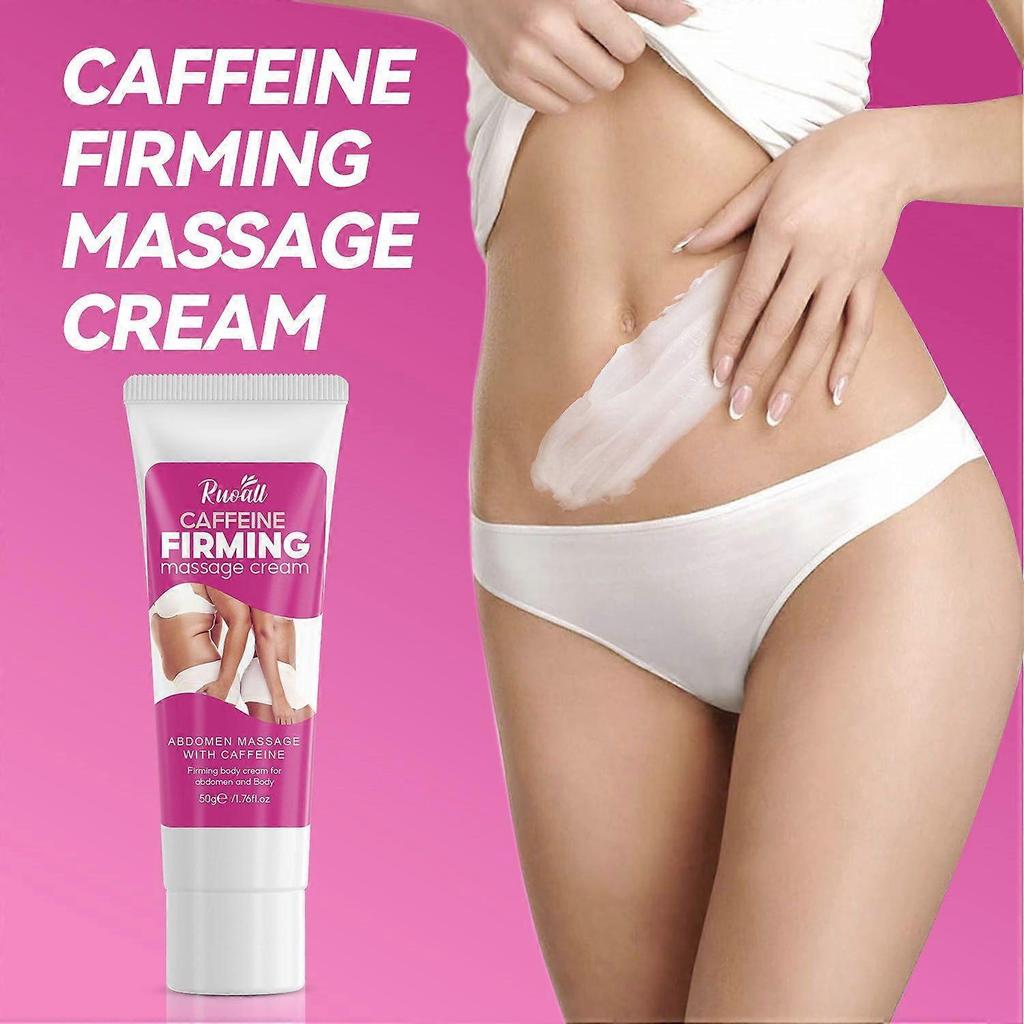 Koffein Straffende Creme, Straffende Körpercreme mit Koffein, Anti-Falten und Straffende Hautpflege Lotion, Feuchtigkeitsspendend Tief Wirksam für Cellulite Straffen