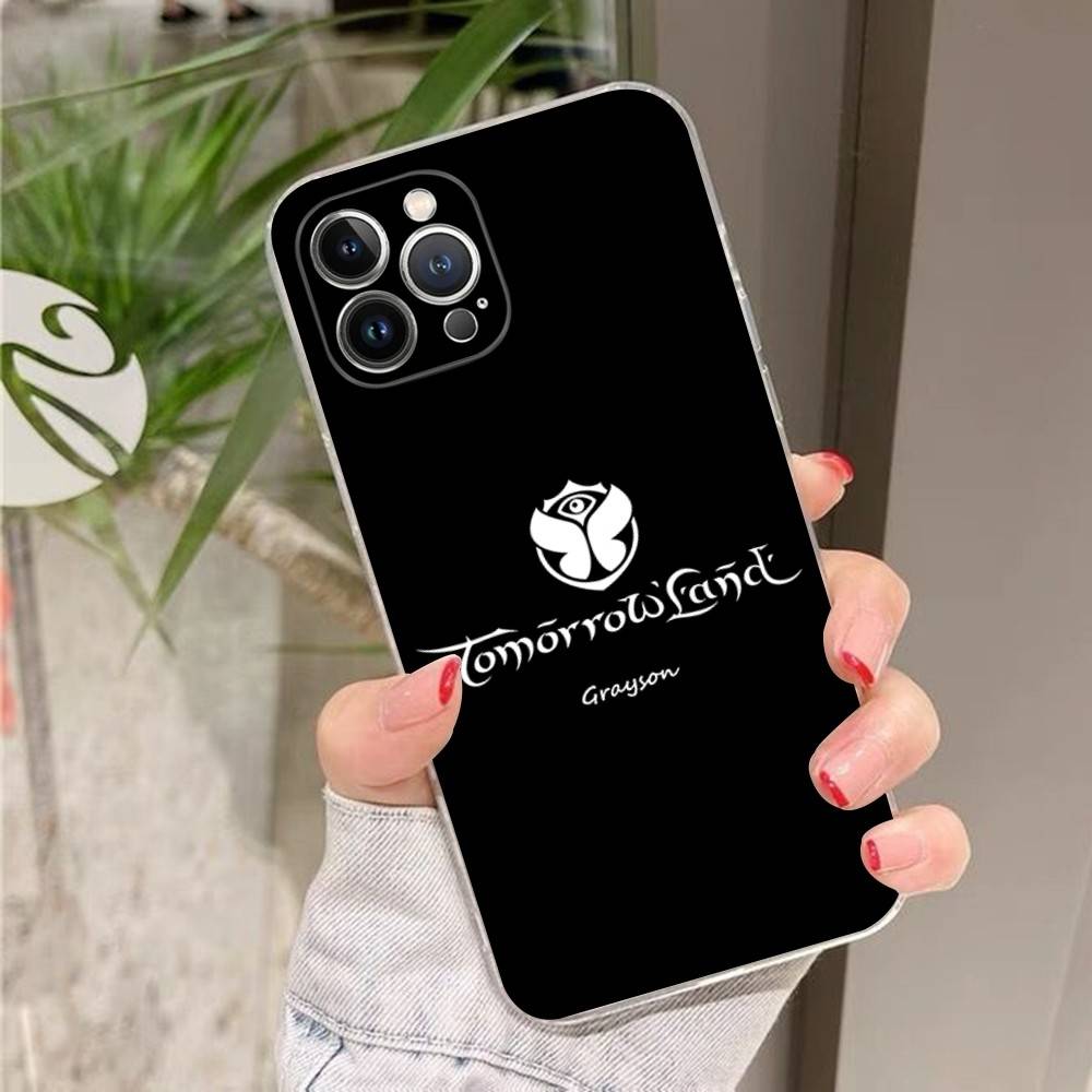 T-tomorrowland Phone Case For IPhone 17 16 15 Plus 14 13 Mini 12 11 Pro Max Soft Shell Cover