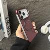 360° Stand Case: Frameless, Solid Color, Anti-Stain, Erasable, Magnetic Cover for Apple iPhone 17 Pro Max
