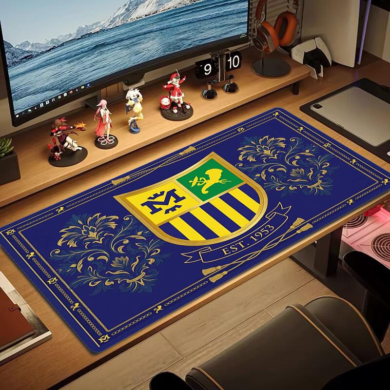 FC Metalist Kharkiv Color Mouse Pad Large Gaming Table Cushion Non-slip Laptop Tablet Big Mousepad XXL Mat Mini PC Playmat With Lock edge