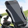 Drehbarer Sonnenschutz-Handyhalter Schwarze Handyhalterung für Motorradzubehör