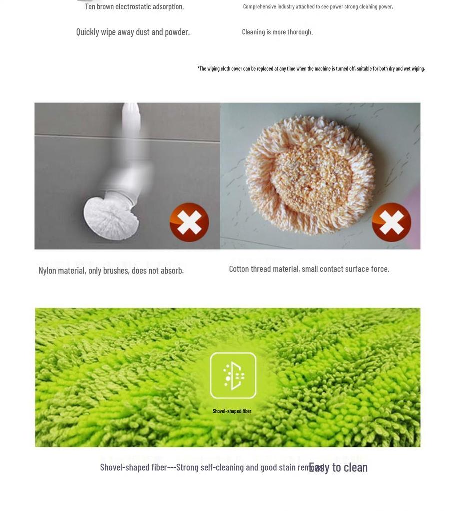 Wireless Electric Window and Glass Cleaning Robot for Home and Car