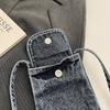 Mini Small Bag Women's Shoulder Crossbody Bag Denim Mobile Phone Bag