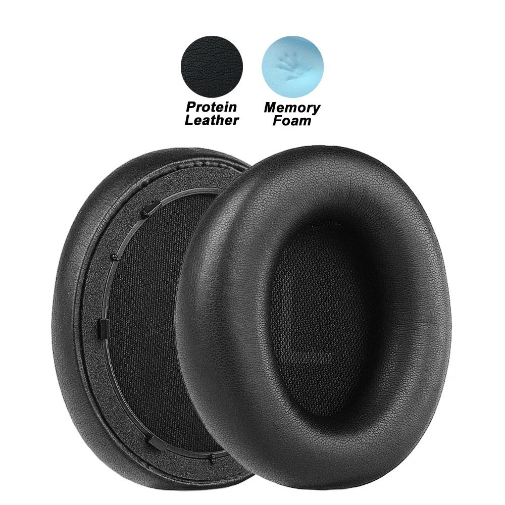 Earphone Pads for Anker Soundcore Life Q20 BT Replacement Pink Earpads Headphones Earmuffs Mesh Memory Covers Sponge Protein