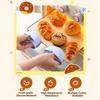 Silicone Heat Resistant Gloves Non-Slip Oven Mitts Sweet Donut Insulated Gloves  Cooking