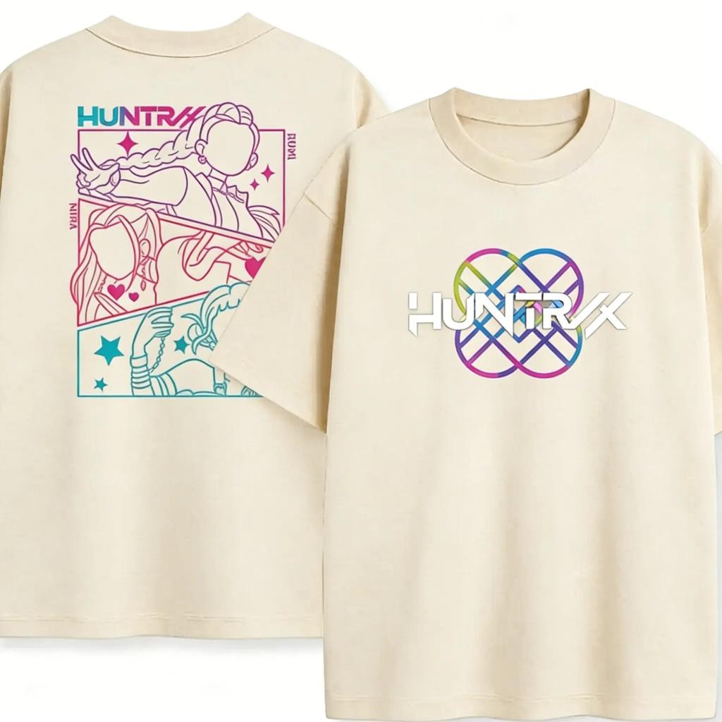 KPop Demon Hunters Graphic T Shirt Men Women Cotton Streetwear Short Sleeve 2026 Summer Mira Rumi Huntrx Print Fashion Tops