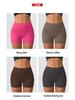 2025 Women's High Waist Sports Shorts - Summer Thin, Tummy Control, Hip Lifting, Antibacterial, Anti-Exposure, High Elastic Fitness 3-Point Pants
