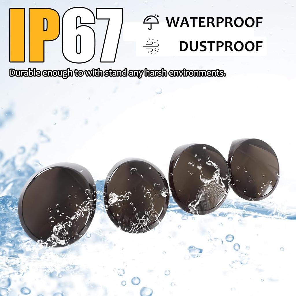 Auto-Rücklicht-Rauchglas-Abdeckung Kompatibel mit Mercedes Benz Smart 451 Fortwo 2009 2010-2014 2015 Rücklicht-Lampenabdeckung Schutzabdeckung Zierrahmen