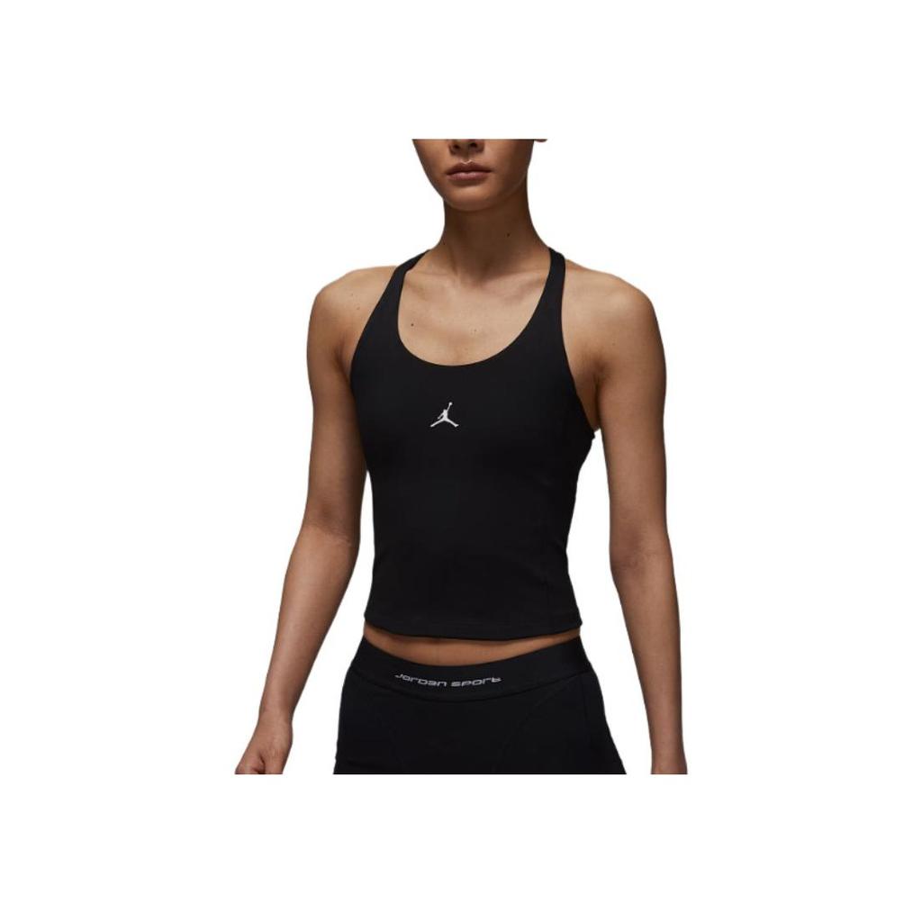 Jordan Logo Slim Fit Sleeveless Tank Top Women Tops HQ8906-010