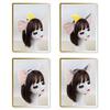 Animal Fancy Costume Kit Accessories Elephant Costume Set with Elephant Ears Headband Bowtie Tail Tutu Skirt 1/3/4Pcs