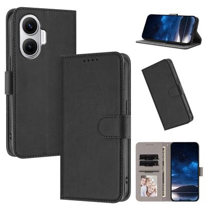 Flip Leather Wallet Photo Frame Case For Xiaomi Poco F7 F7 Ultra F7 Pro F6 Pro F5 F3 Card Holder Protect Cover Solid Color Funda