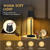 3 Colors Table Lamp LED Touch Sensor Desktop Night Light Rechargeable Wireless Reading Lamp For Hotel Bar Restaurant Room Decor