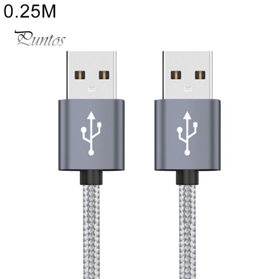 

0,25/0,5/1,5/3/2 м USB2.0 между мужчинами USB-кабель Высокоскоростной шнур передачи данных 0.25m серый