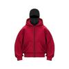 Light board hooded men's sweater zipper sweater jacket double hat men's and women's spring, autumn and winter sweater