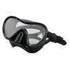 Anti-choking Diving Goggles, Flat Large-frame Swimming Goggles, Integrated Tempered Glass, High-definition Transparent, Unisex Adult Swimming Goggles