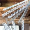 1 Pack (40 Sheets) - Pastel Floral Lace-like Decoration Stickers - Self-Adhesive Vintage Scrapbooking, Journaling, Card Making