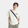 Li Ning Outdoor Series CF Schnelltrocknend Locker Lässig Einfach Kurzarm T-Shirt Herren Oberteile Off-White ATSV203-1
