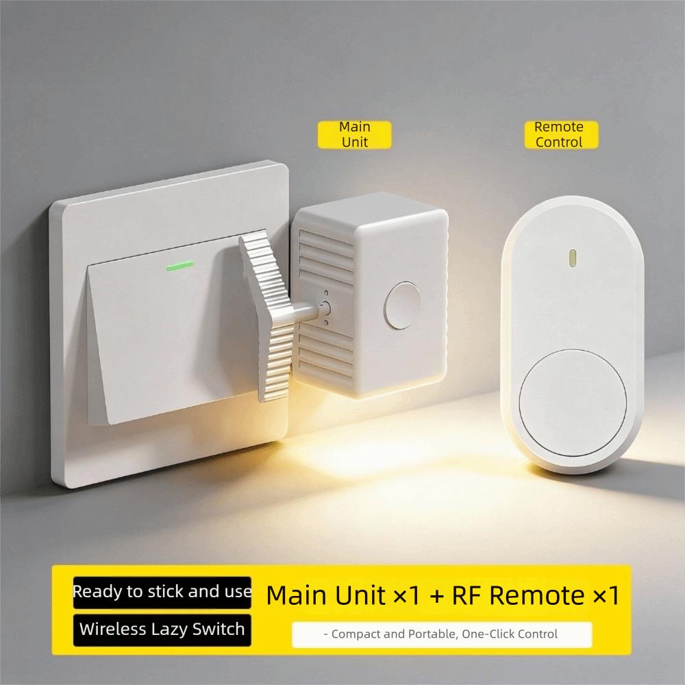 No Wiring Needed Intelligent Remote Control Switch Automatic Button Pusher Lights Control